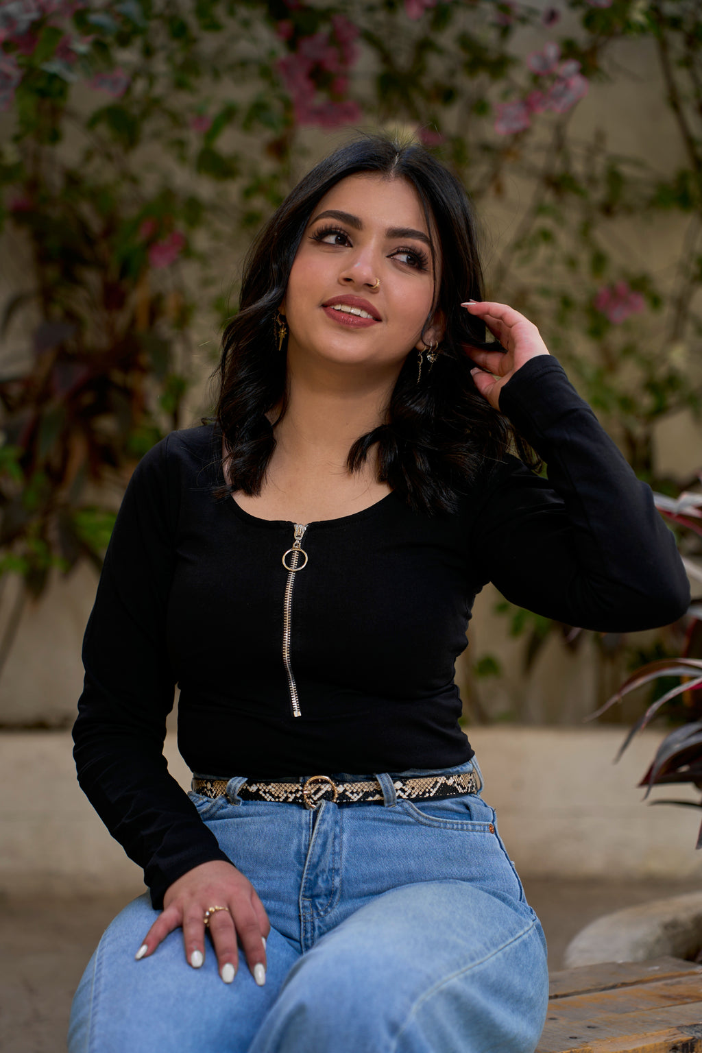 Black Essential Top