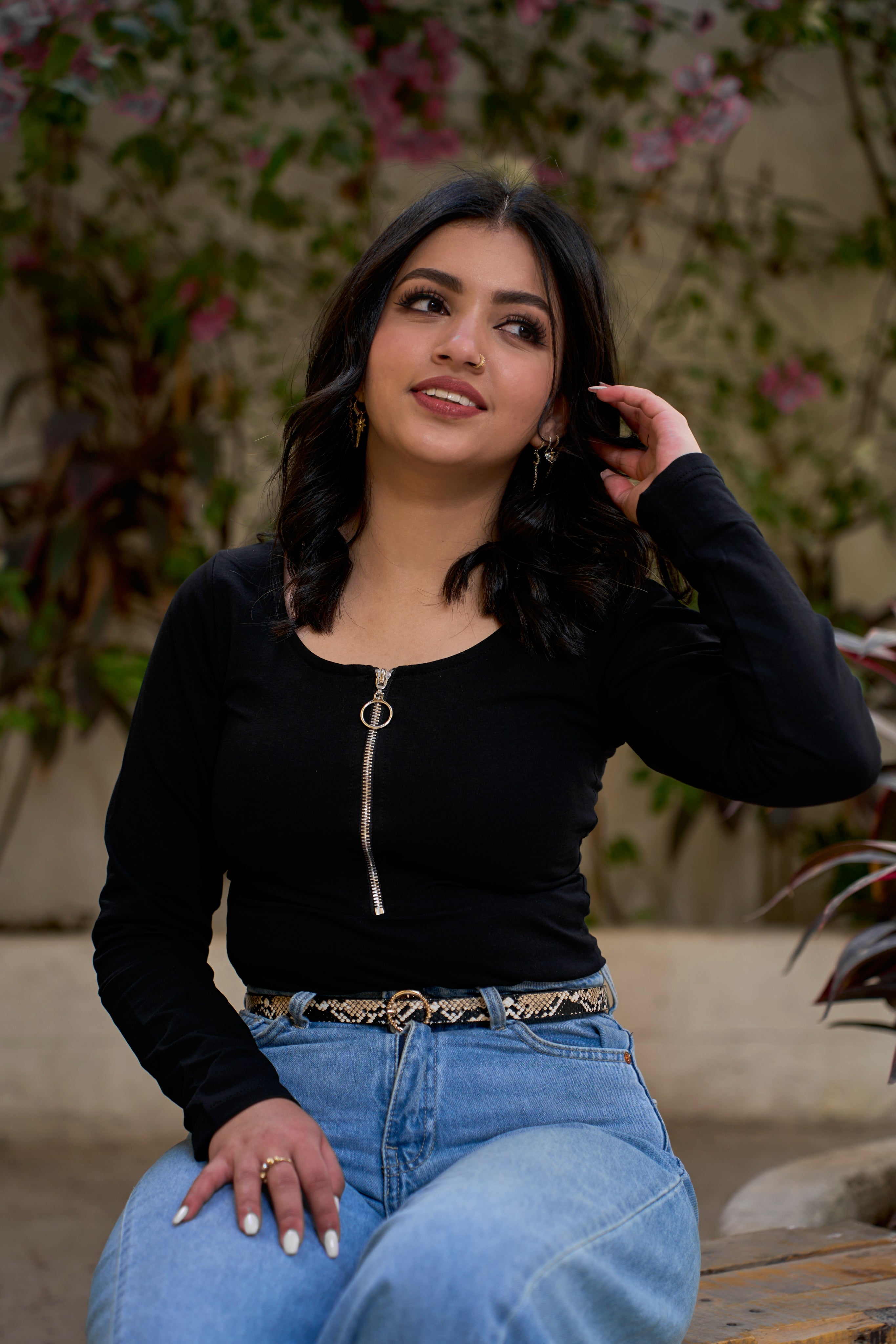 Black Essential Top