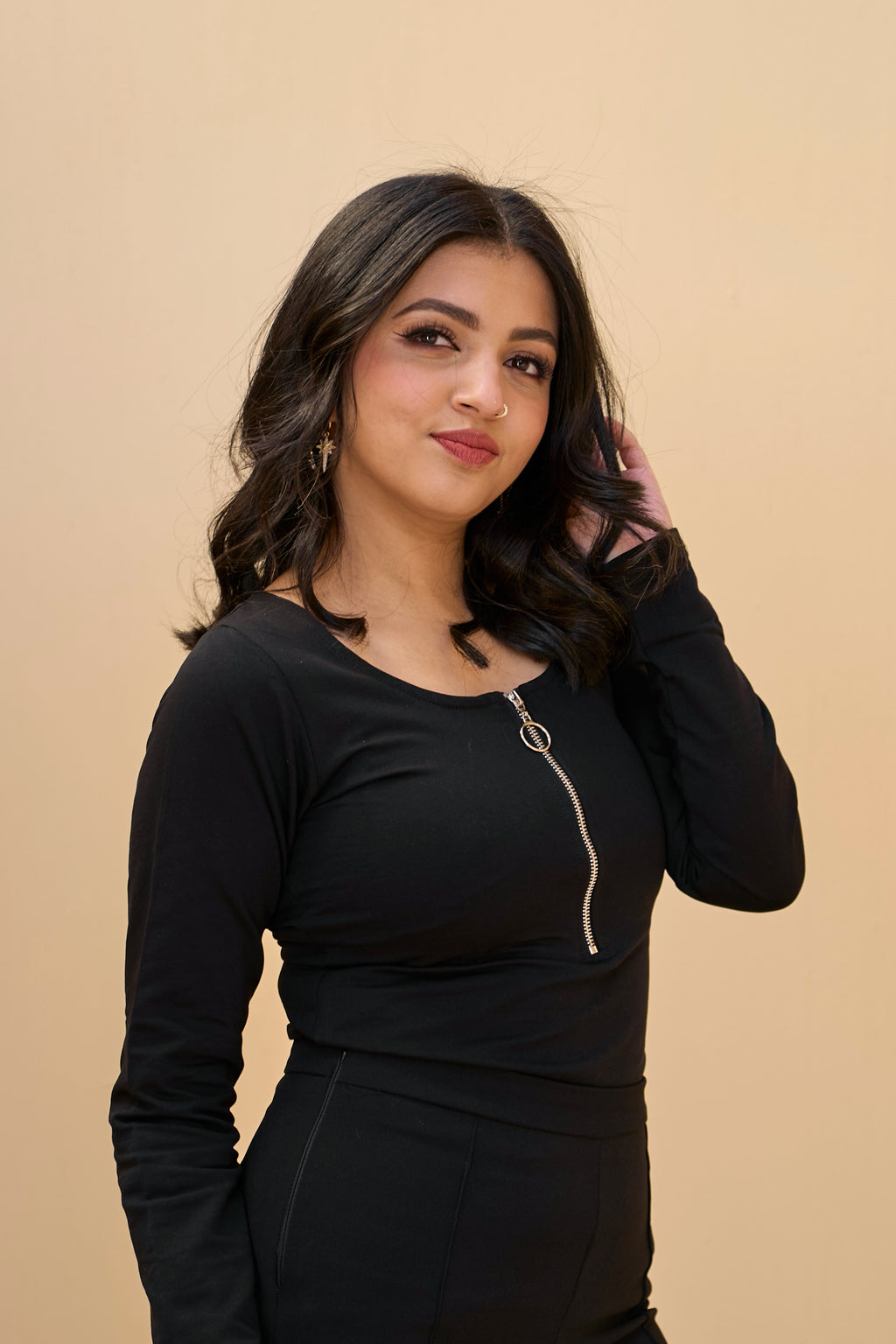 Black Essential Top