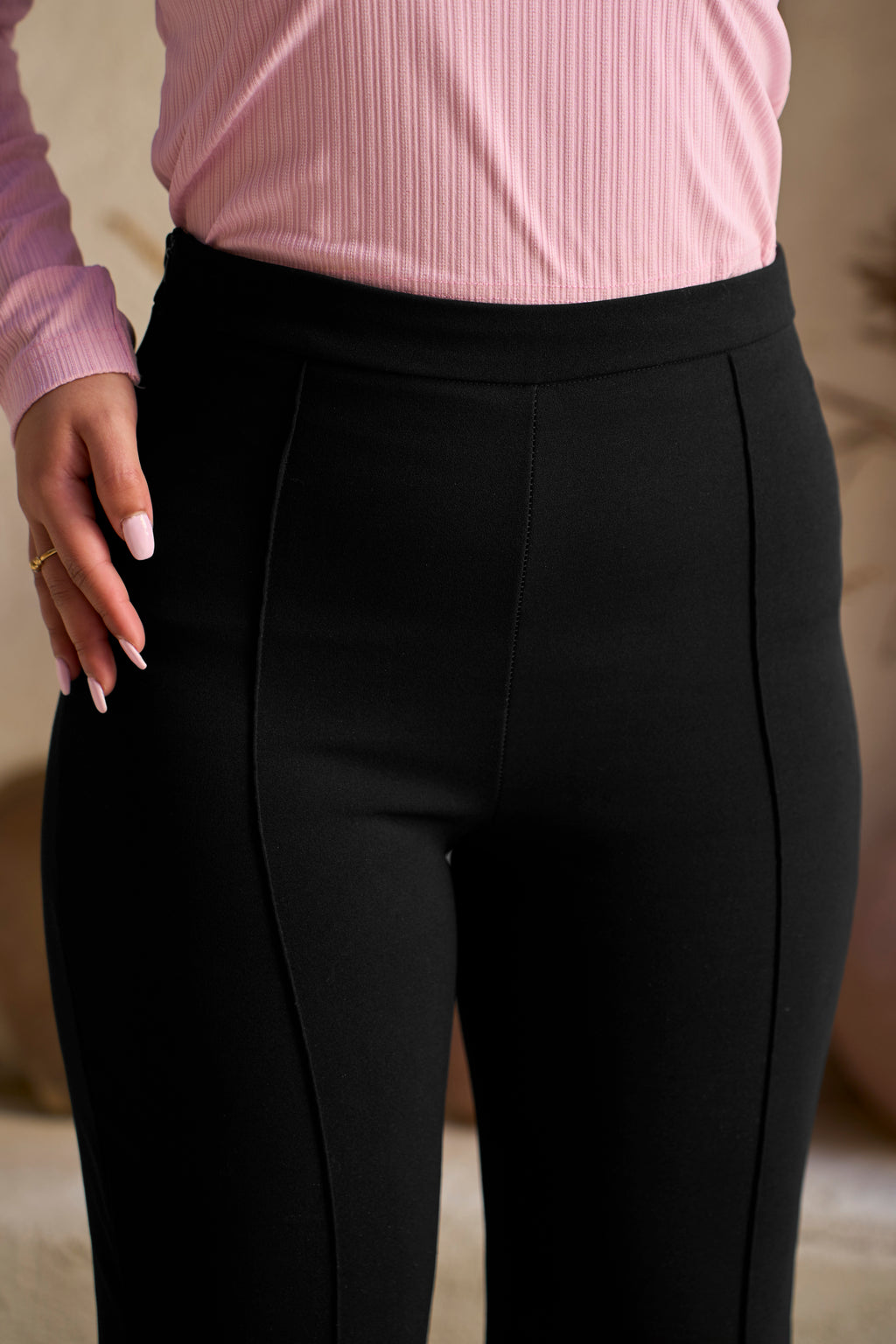 Black Belle Curve Pants