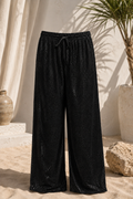 Black Shimmer Pants